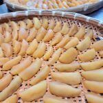 干しりんご製作中